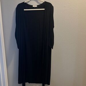 Elegant Black Women's Cardigan